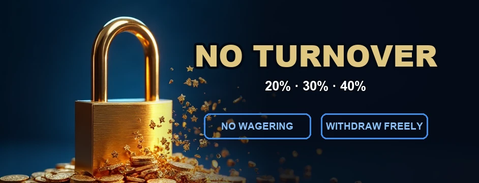 Mancity88 No Turnover Bonus - Up To 40% promotion banner